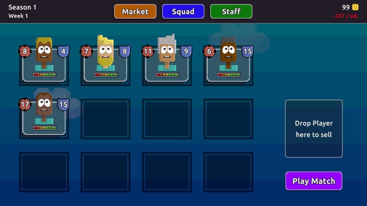 Faceball Captain screenshot 1