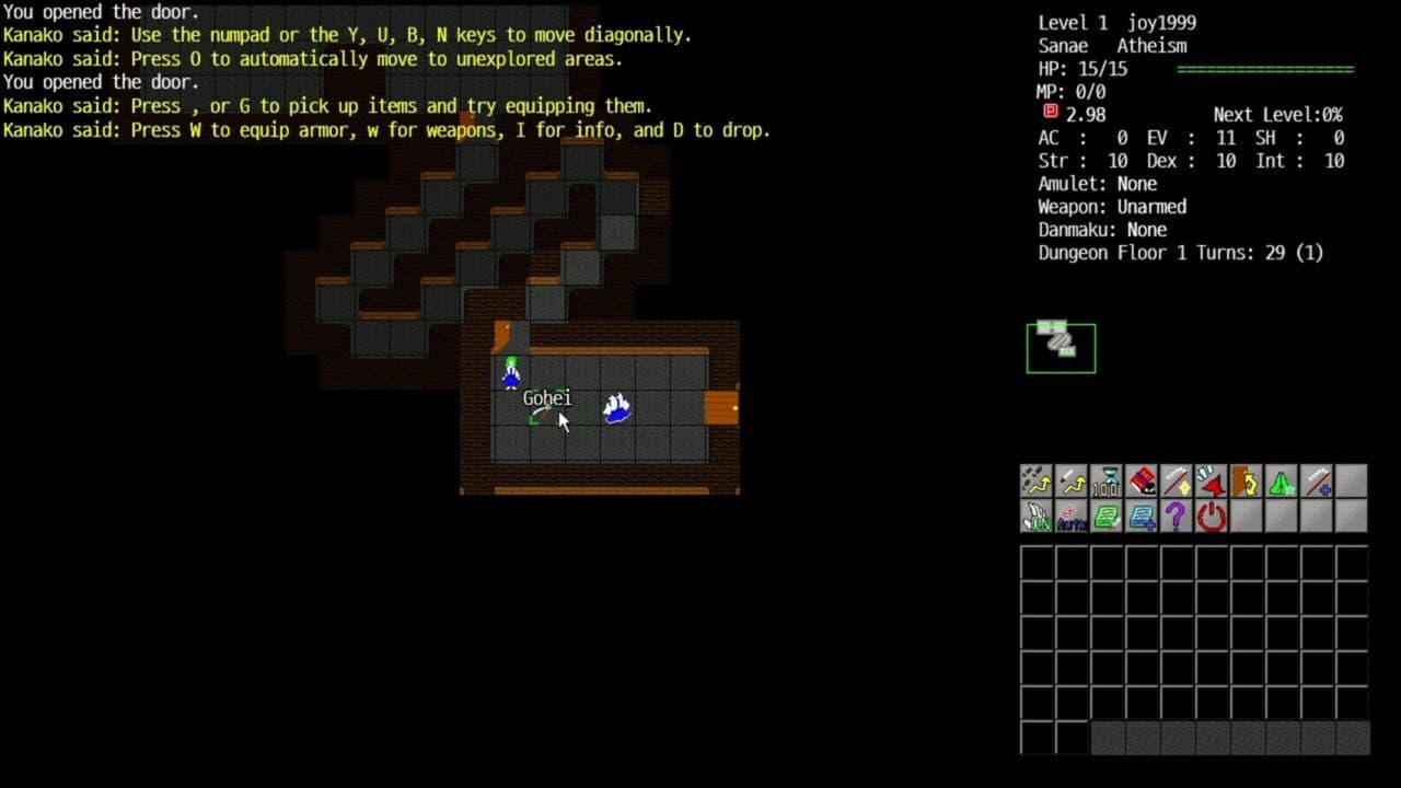 Touhou Crawl screenshot 1