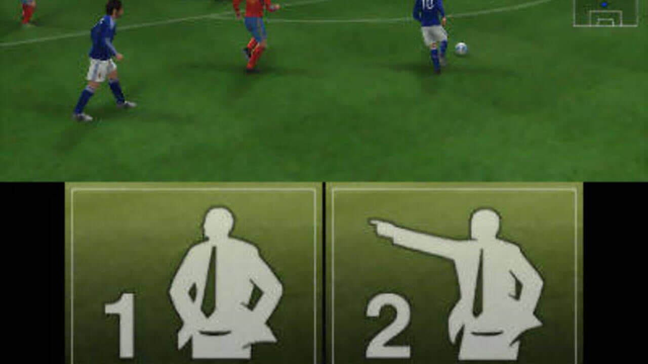 Pro Evolution Soccer 2012 3D screenshot 1