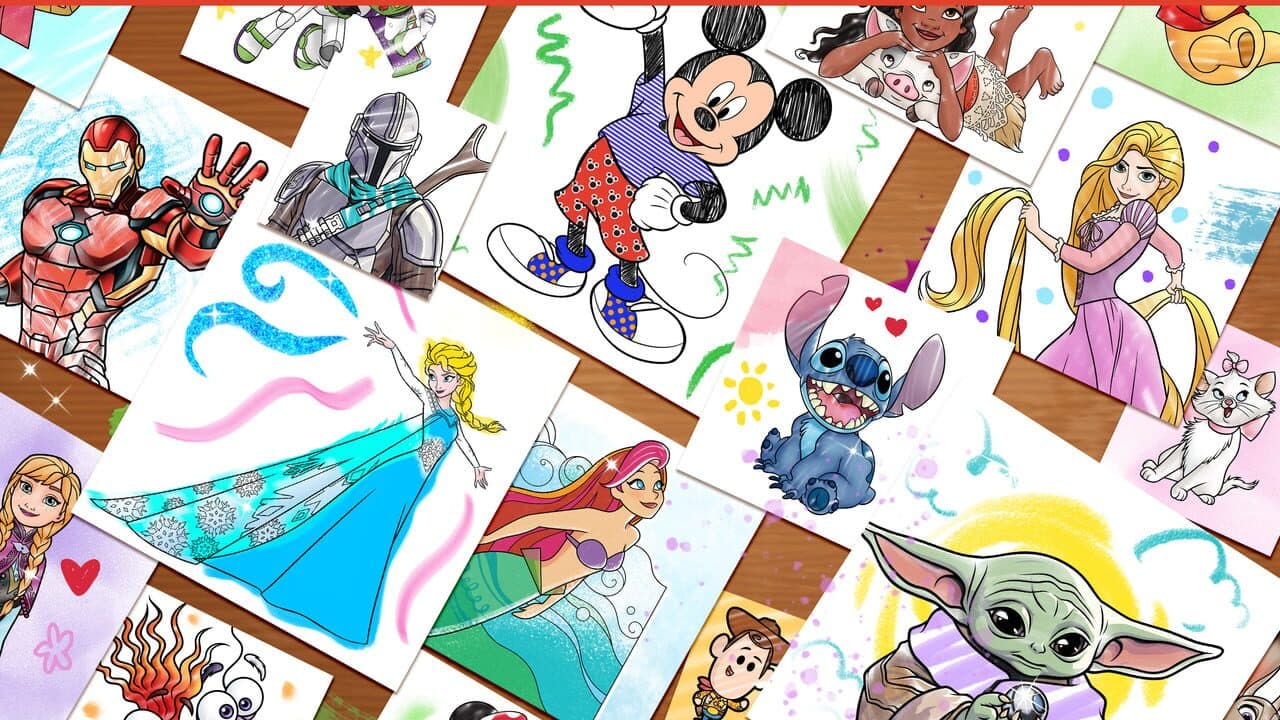 Disney Coloring World thumbnail 2