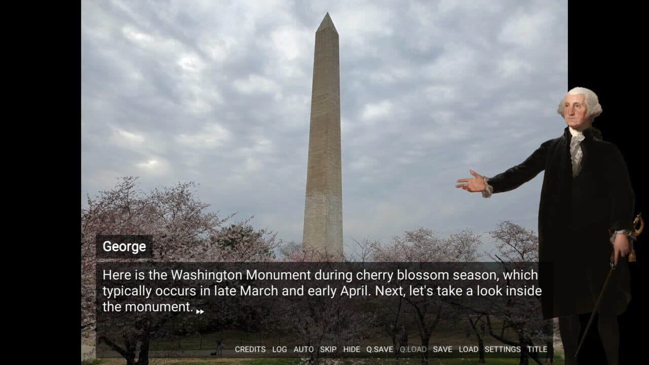 Important People of History: Presidents - George Washington screenshot 1