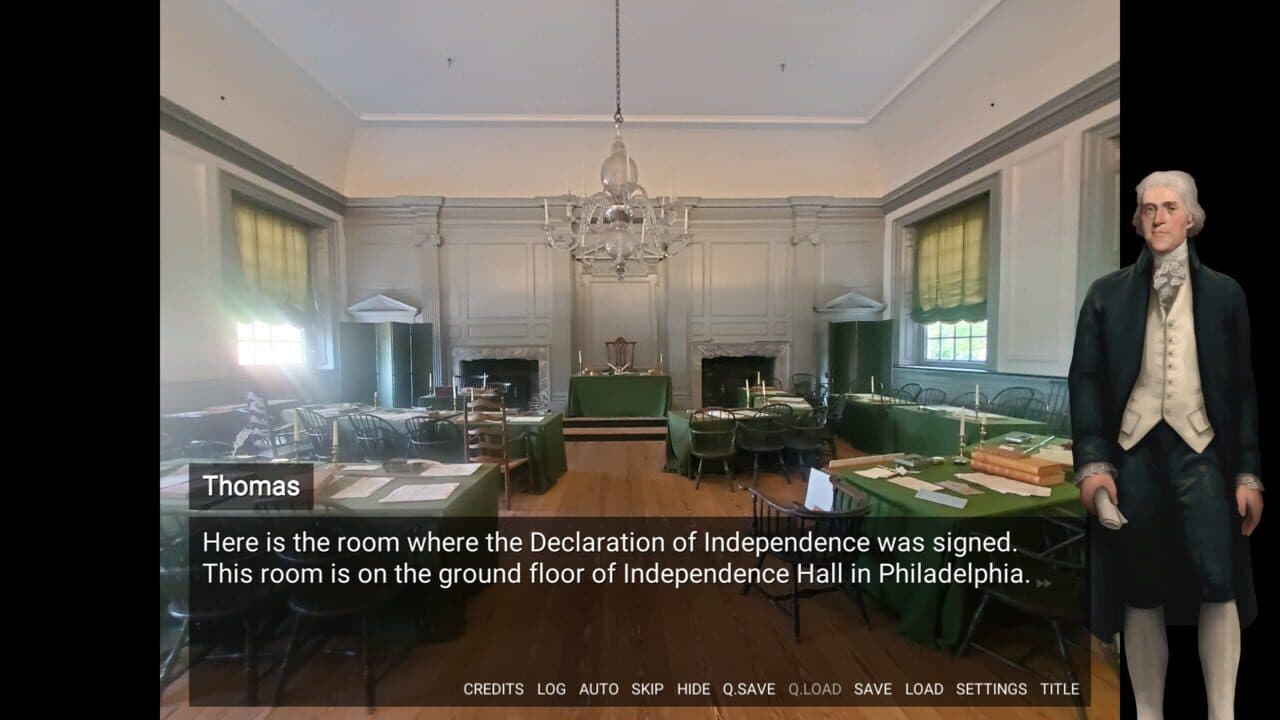 Important People of History: Presidents - Thomas Jefferson screenshot 1