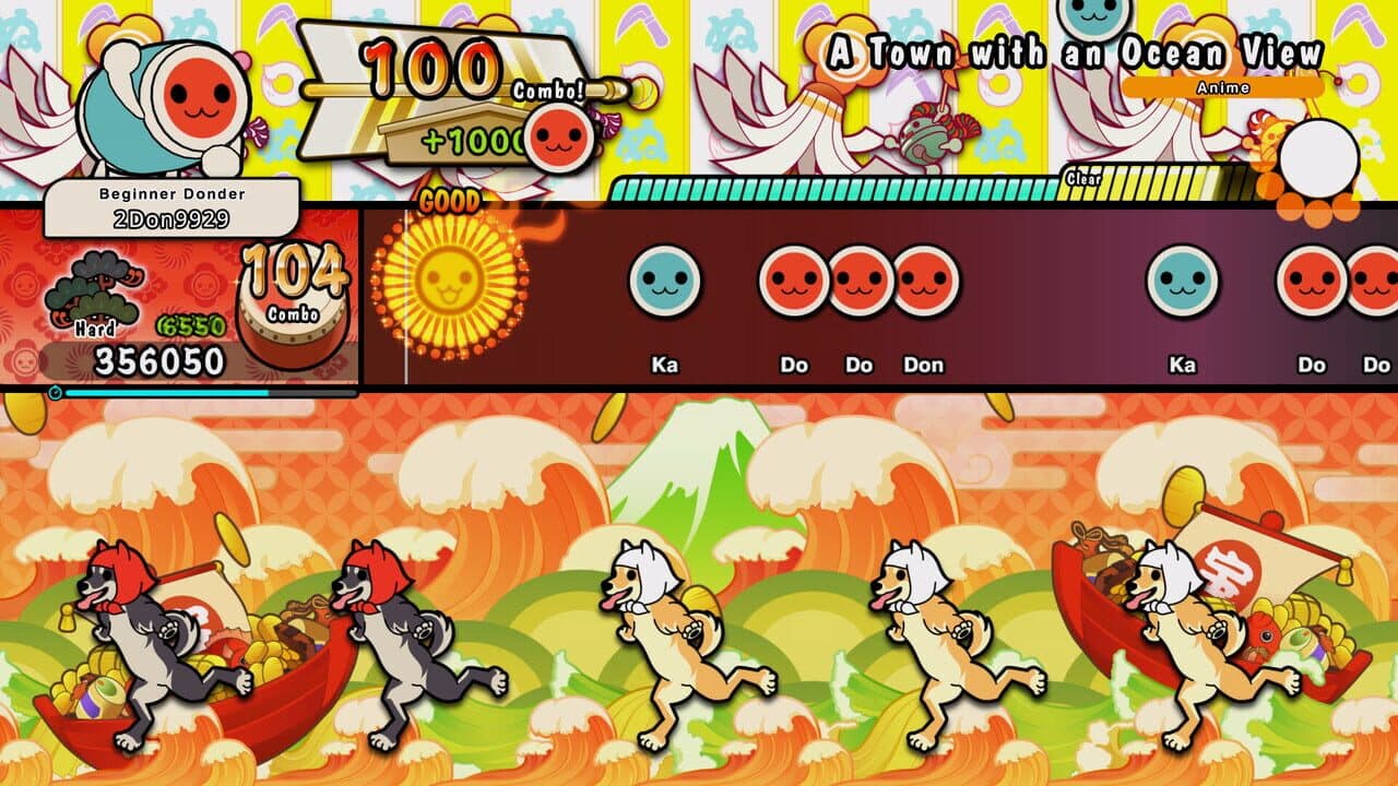 Taiko no Tatsujin: Rhythm Festival - Studio Ghibli Pack screenshot 1