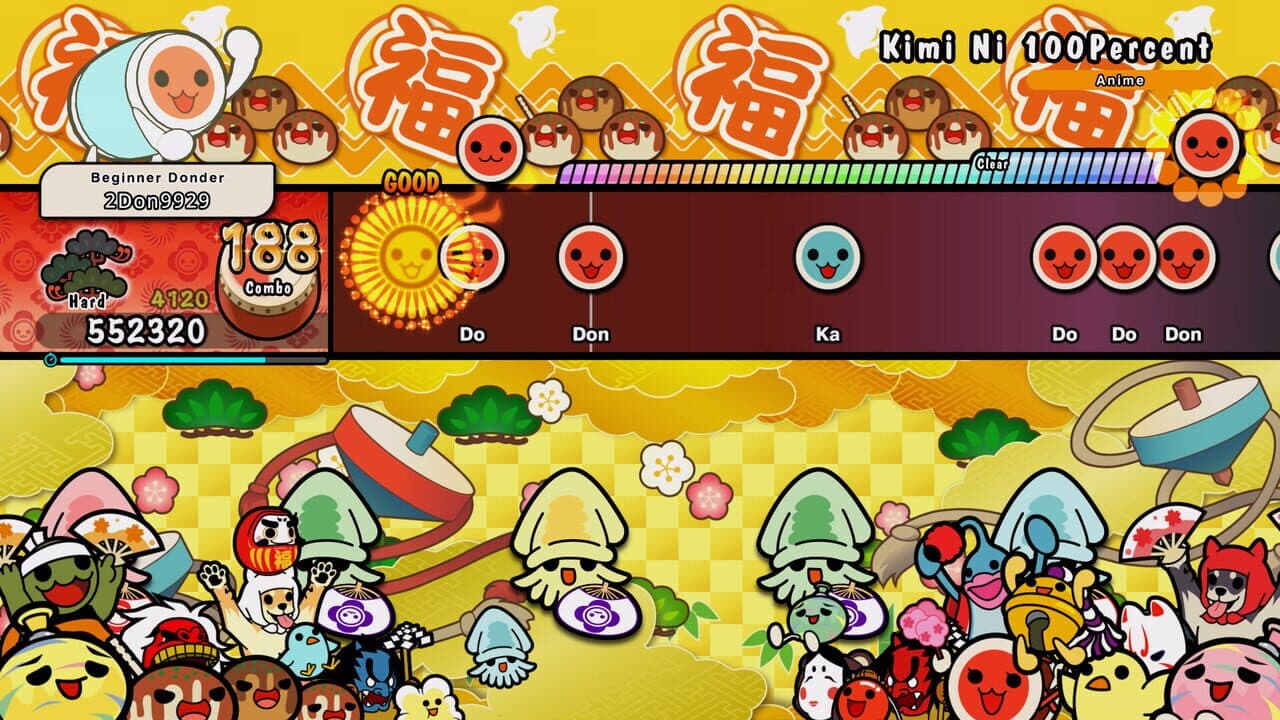 Taiko no Tatsujin: Rhythm Festival - Crayon Shin-chan Theme Songs Pack screenshot 1