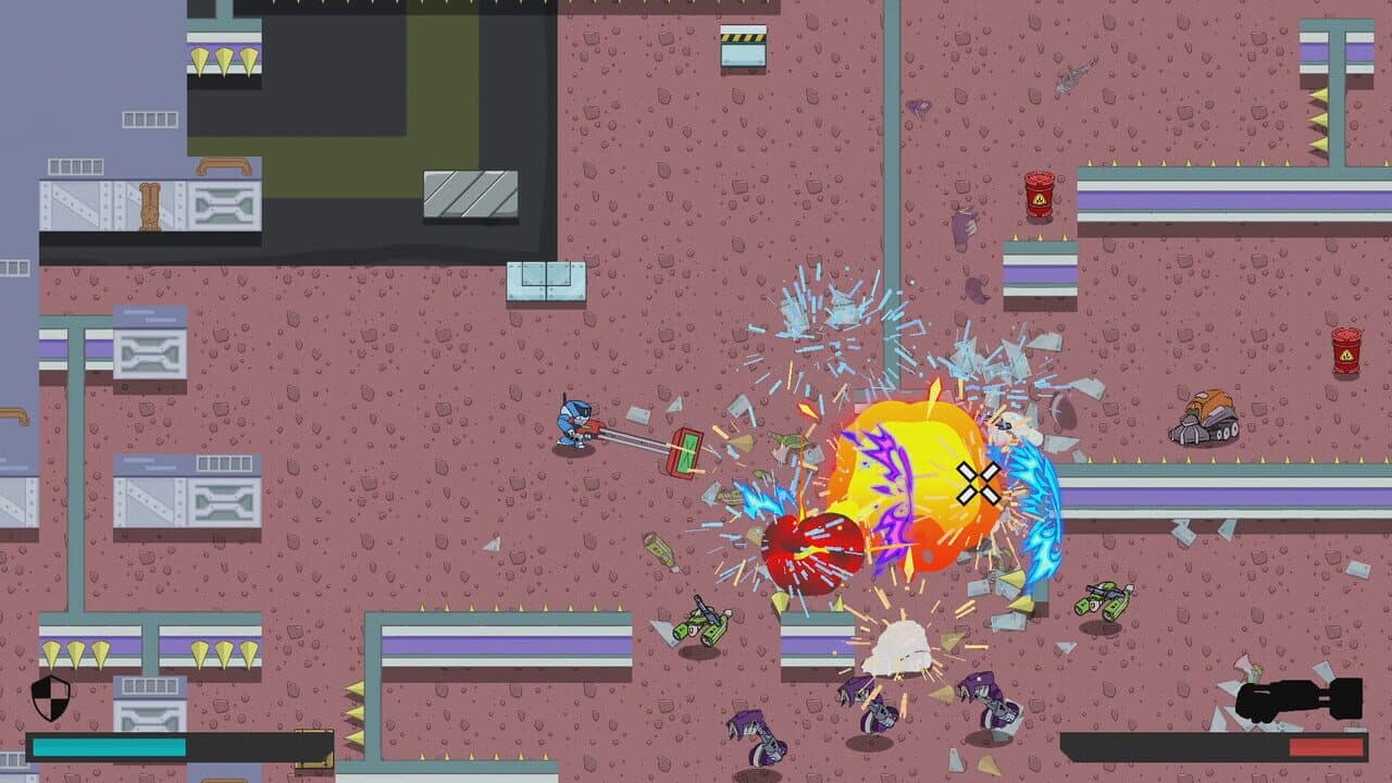 Robot with a Ram Cannon screenshot 1