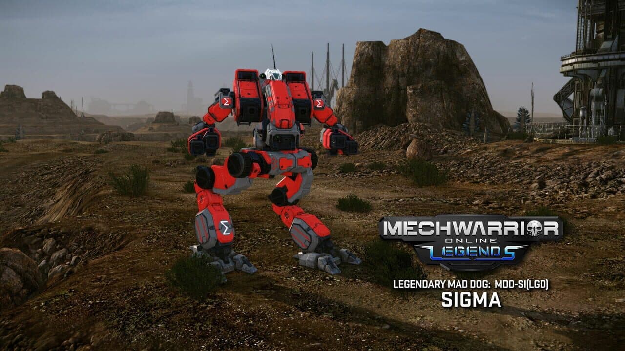 MechWarrior Online: Sigma Legendary Mech Pack thumbnail 2