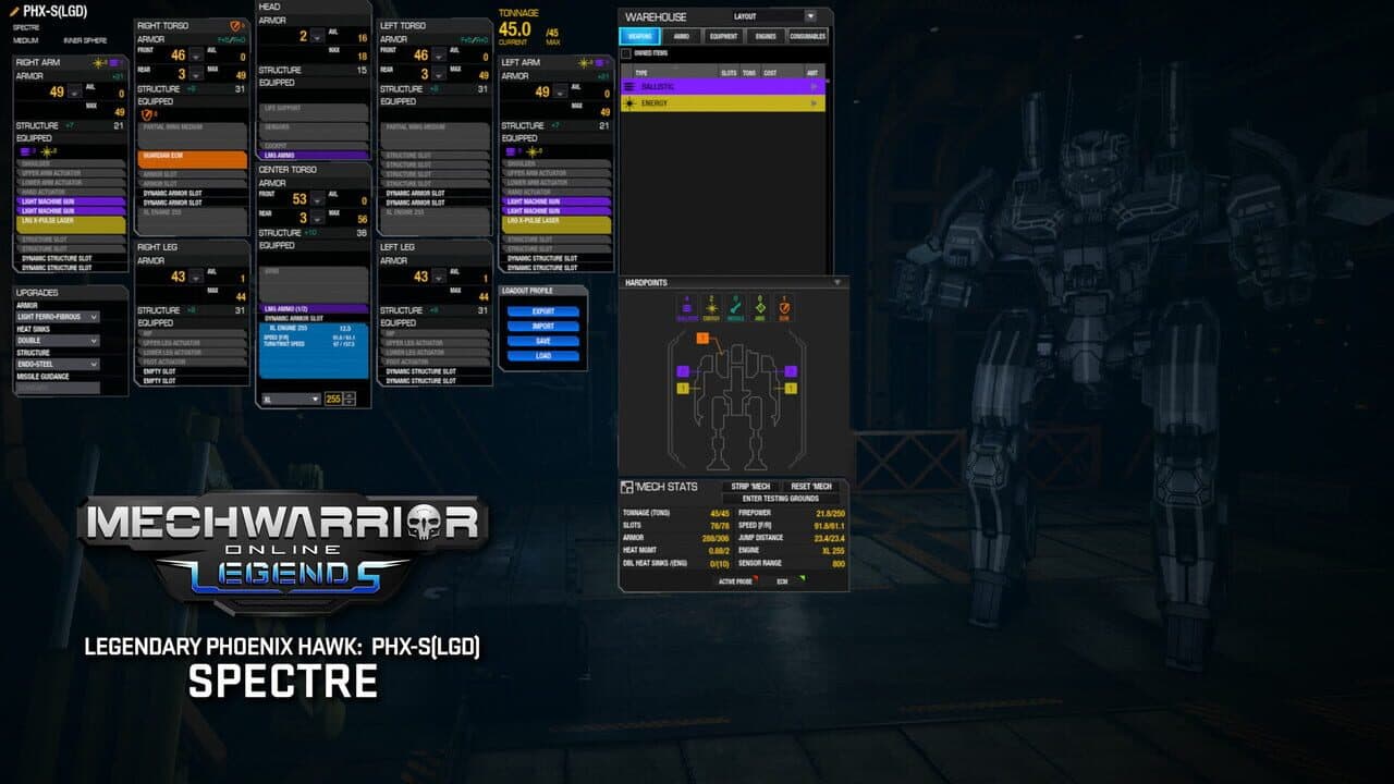 MechWarrior Online: Spectre Legendary Mech Pack thumbnail 3