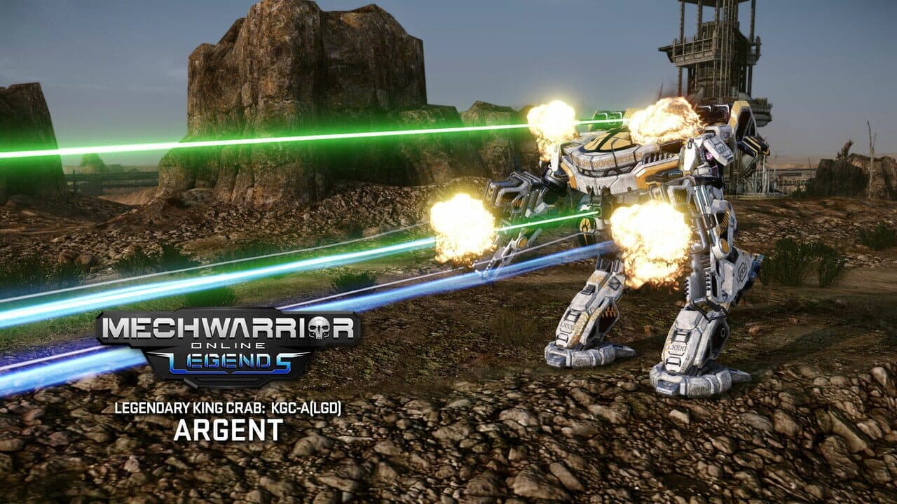 MechWarrior Online: Argent Legendary Mech Pack thumbnail 2