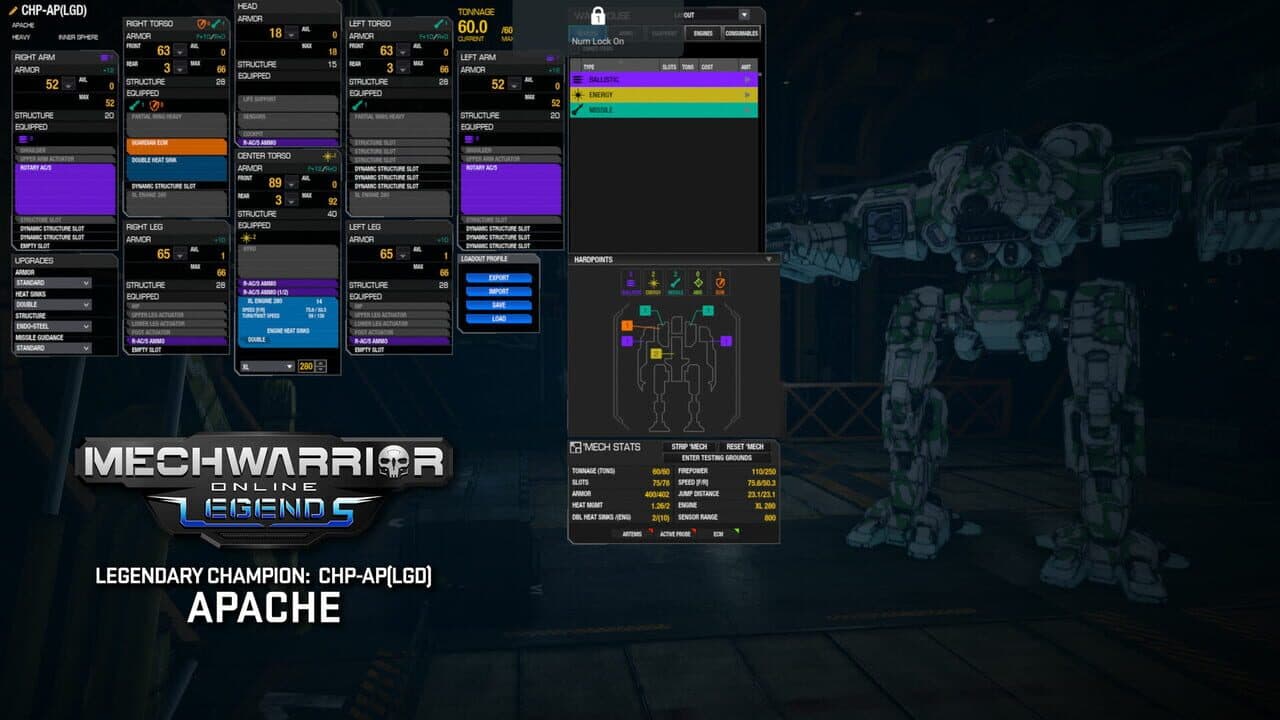 MechWarrior Online: Apache Legendary Mech Pack thumbnail 4