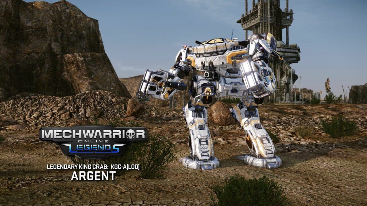 MechWarrior Online: Argent Legendary Mech Pack thumbnail 4