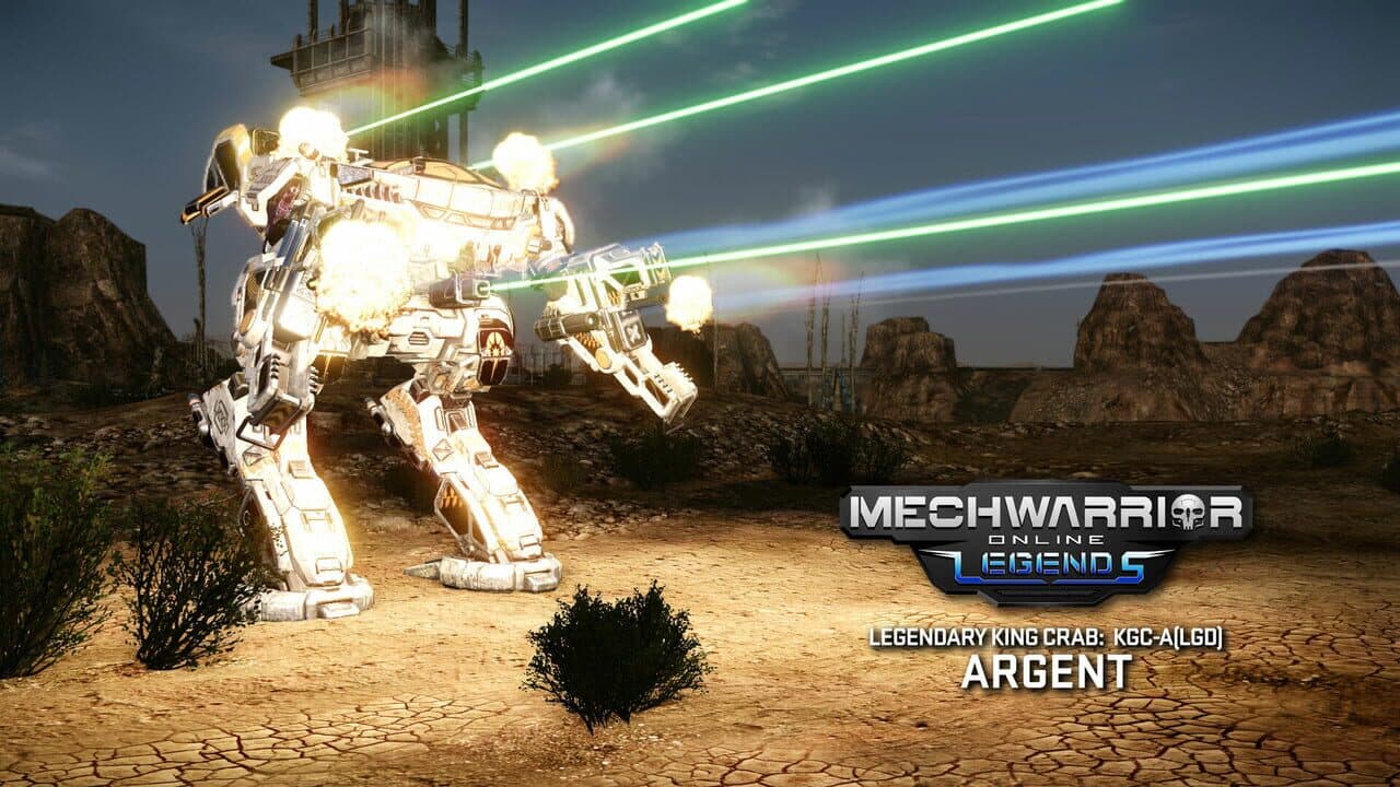 MechWarrior Online: Argent Legendary Mech Pack thumbnail 5