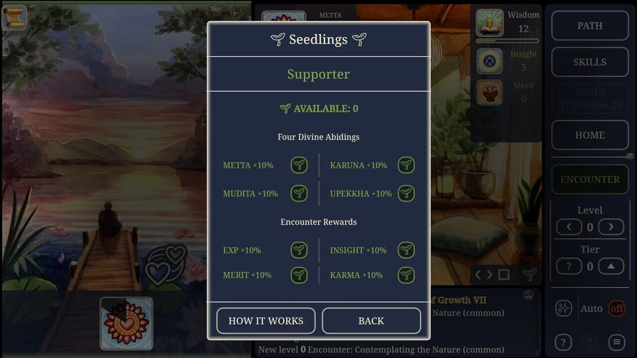 Four Divine Abidings: Supporter screenshot 1
