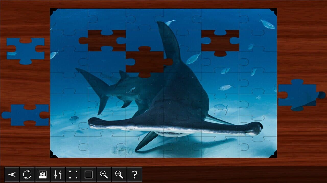 Jigsaw Puzzle World: Sharks screenshot 1