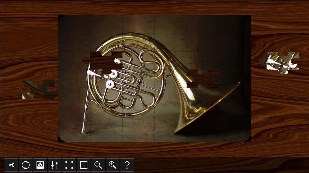 Jigsaw Puzzle World: Musical Instruments screenshot 1