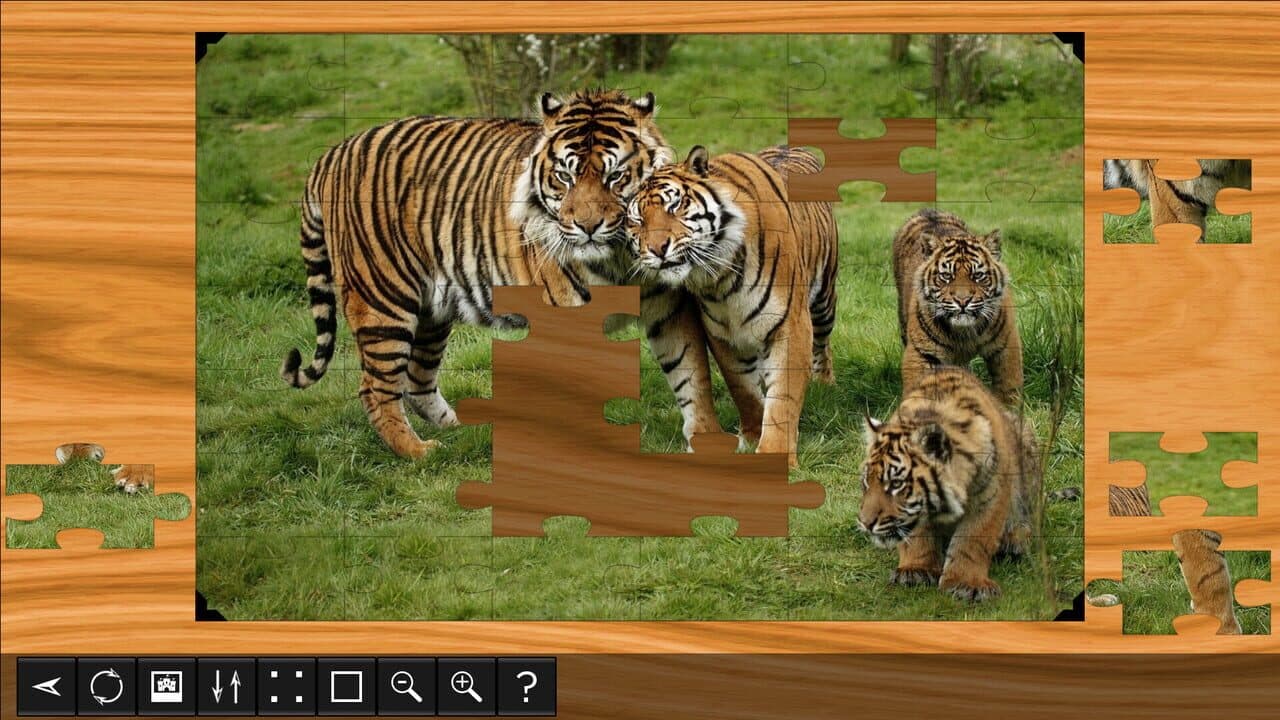 Jigsaw Puzzle World: Lions & Tigers thumbnail 4