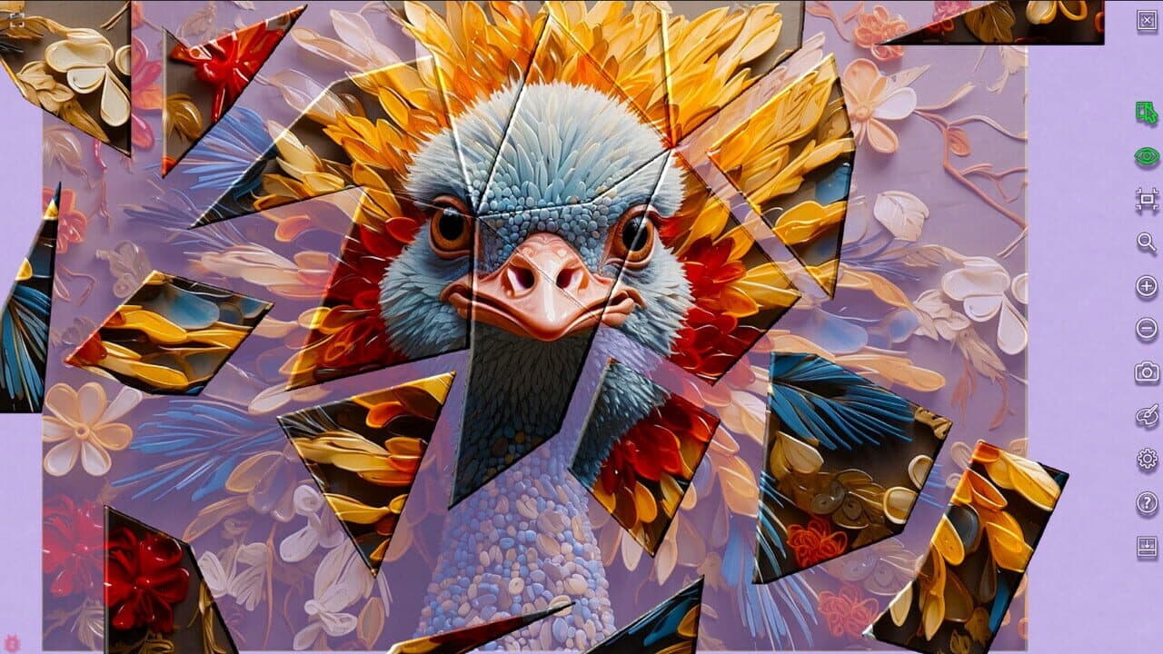 Master of Pieces Jigsaw Puzzle: Beadwoven Beauty screenshot 1