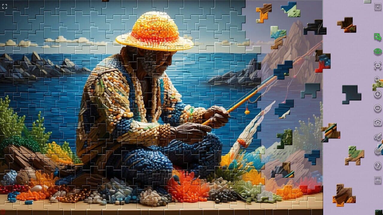Master of Pieces Jigsaw Puzzle: Beadwoven Beauty thumbnail 2