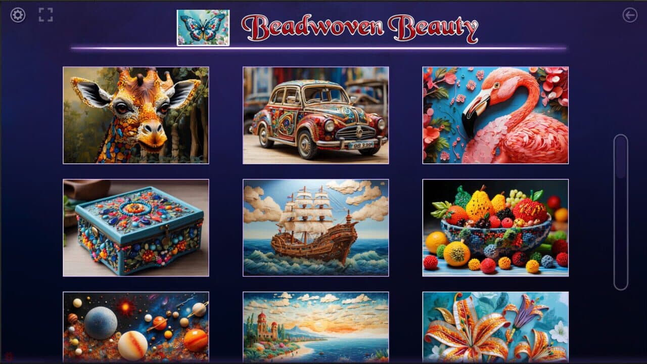 Master of Pieces Jigsaw Puzzle: Beadwoven Beauty thumbnail 6