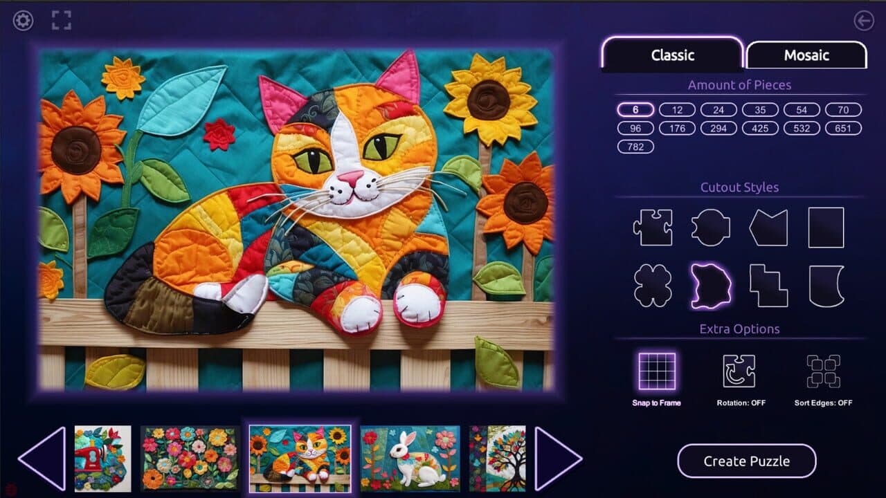 Master of Pieces Jigsaw Puzzle: Patchwork Creations screenshot 1