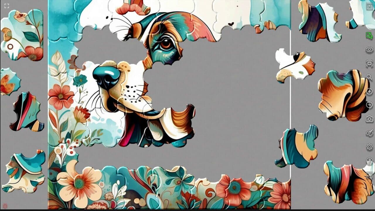 Master of Pieces Jigsaw Puzzle: Flowers of Life screenshot 1