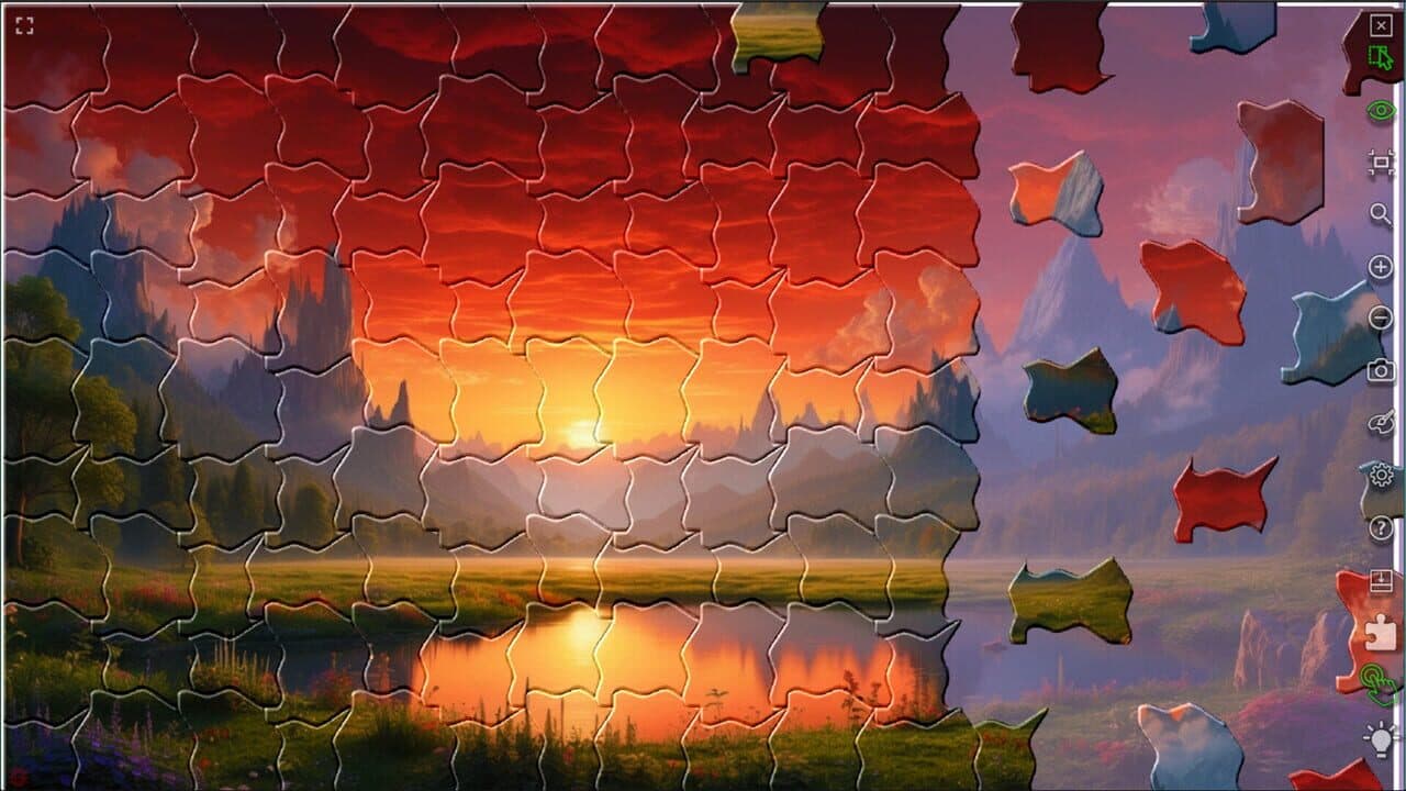 Master of Pieces Jigsaw Puzzle: Fantastic Landscape thumbnail 8
