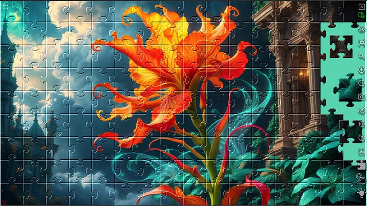 Master of Pieces Jigsaw Puzzle: Dreamflowers thumbnail 8