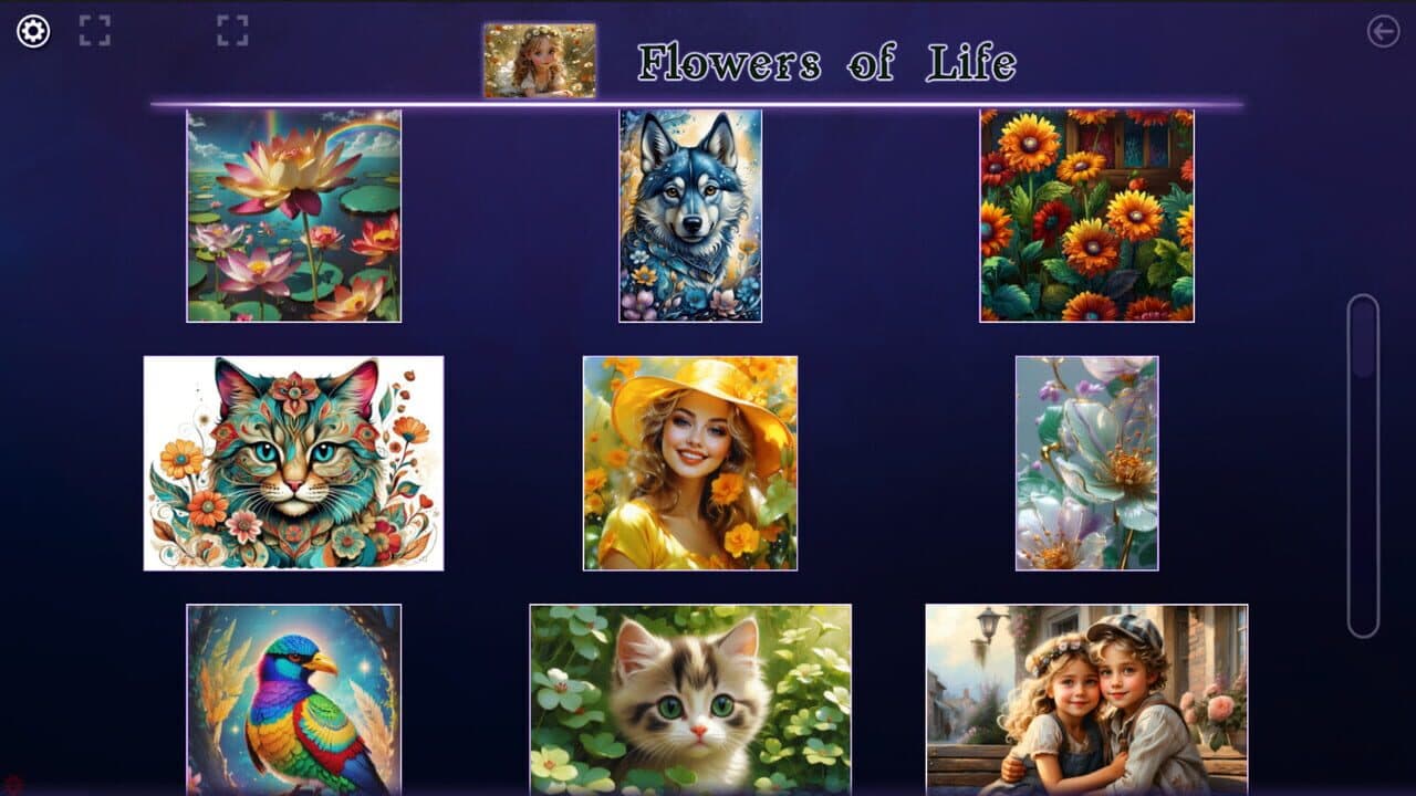 Master of Pieces Jigsaw Puzzle: Flowers of Life thumbnail 2
