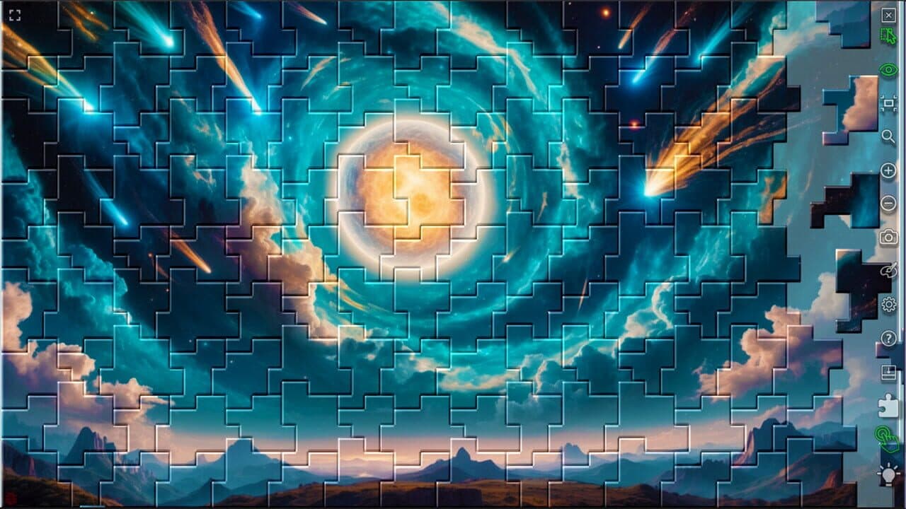 Master of Pieces Jigsaw Puzzle: Fantastic Landscape screenshot 1