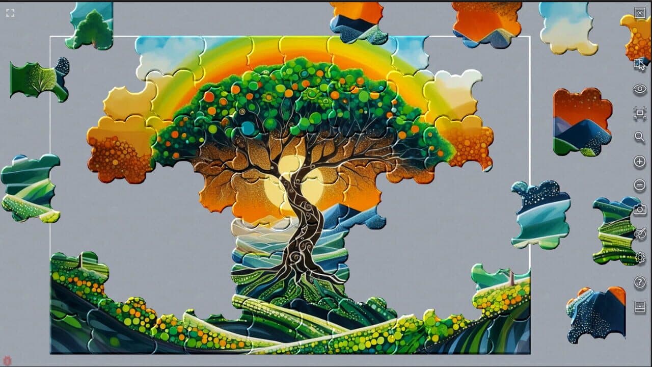 Master of Pieces Jigsaw Puzzle: Dot Painting thumbnail 3