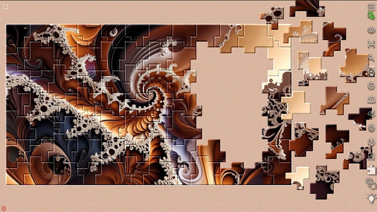 Master of Pieces Jigsaw Puzzle: Mandalas and Fractals thumbnail 3