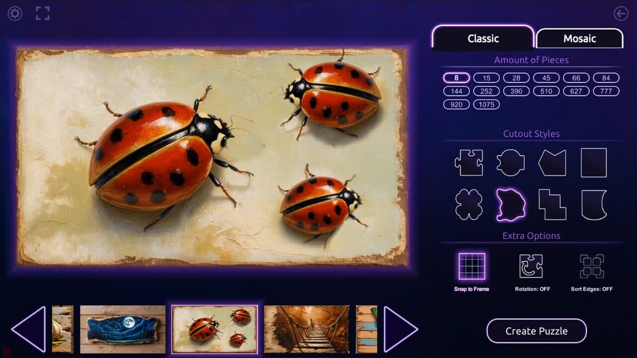 Master of Pieces Jigsaw Puzzle: Boarded Beauty thumbnail 3