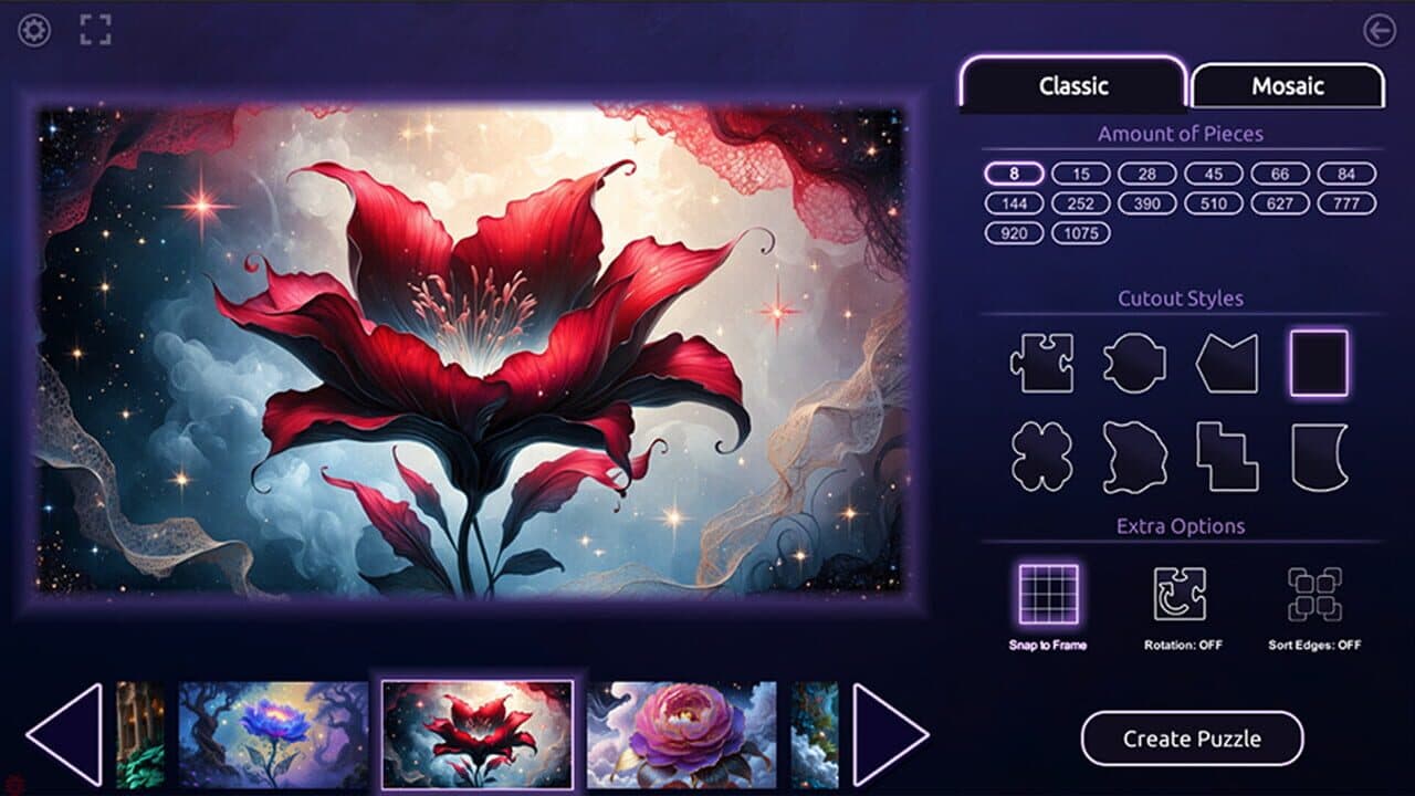 Master of Pieces Jigsaw Puzzle: Dreamflowers thumbnail 9