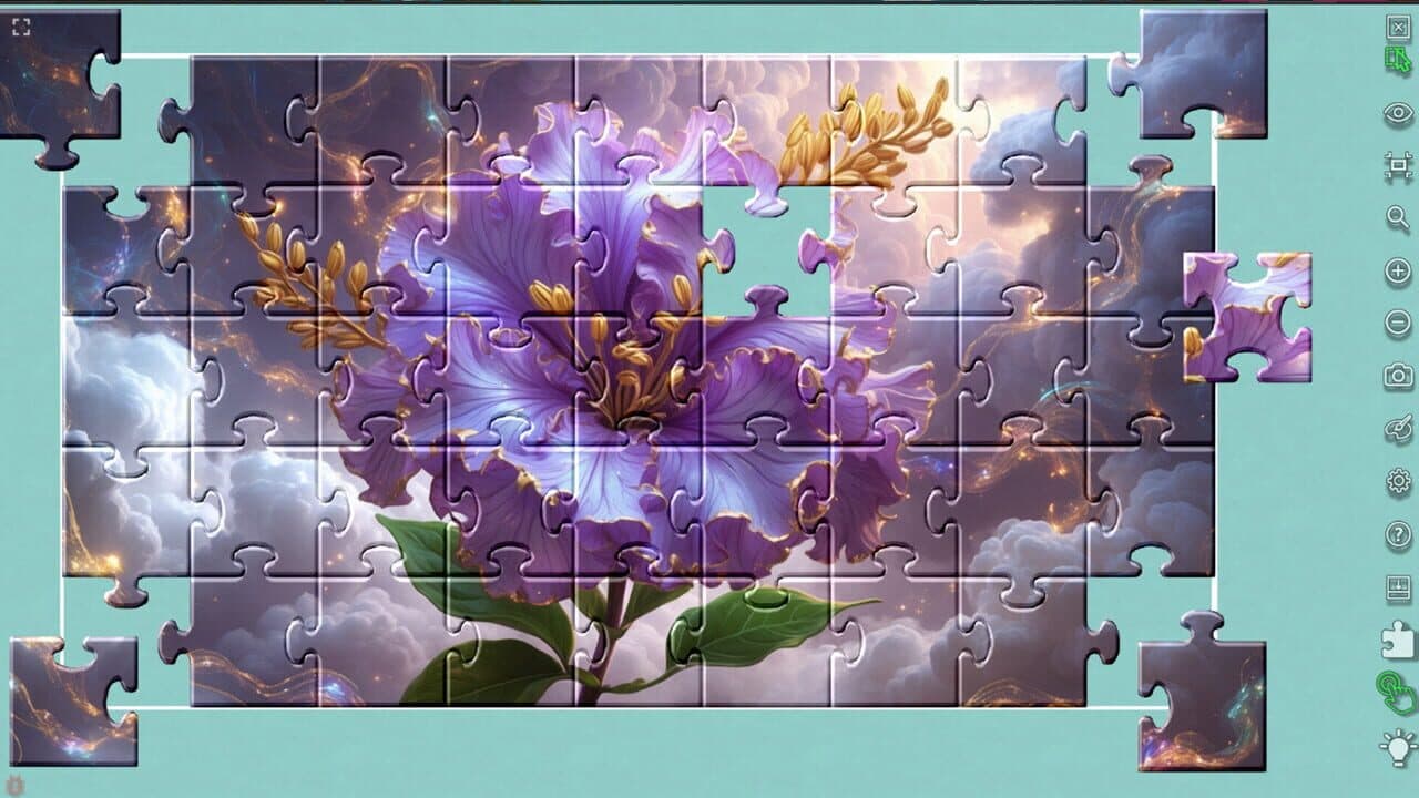 Master of Pieces Jigsaw Puzzle: Dreamflowers screenshot 1
