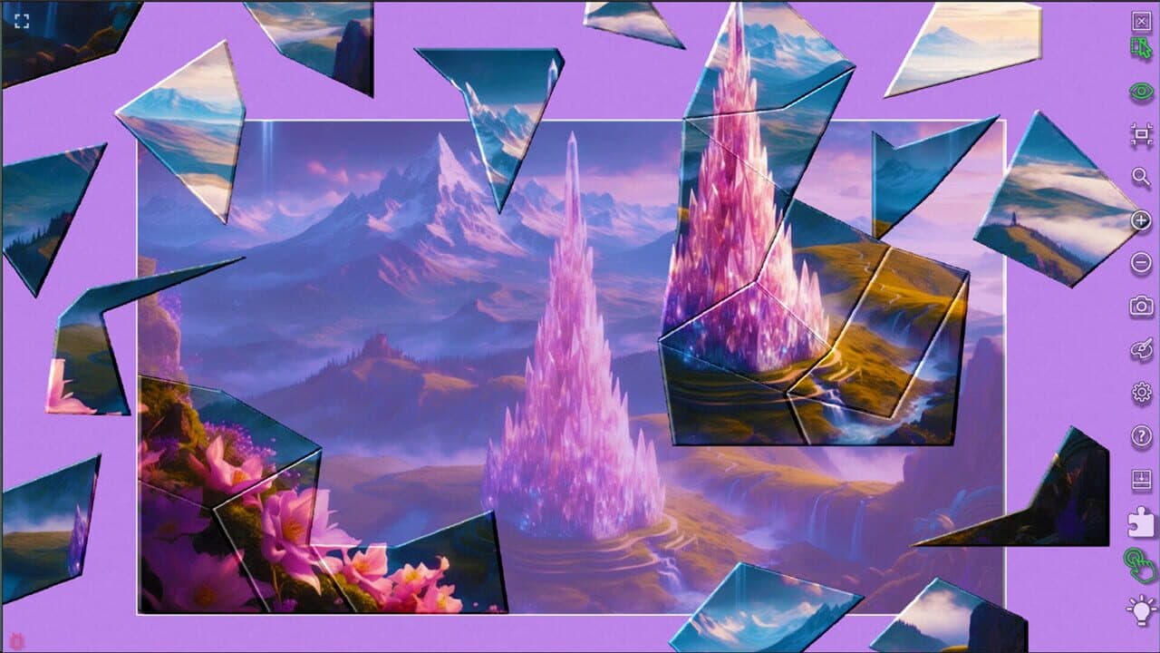 Master of Pieces Jigsaw Puzzle: Fantastic Landscape thumbnail 4