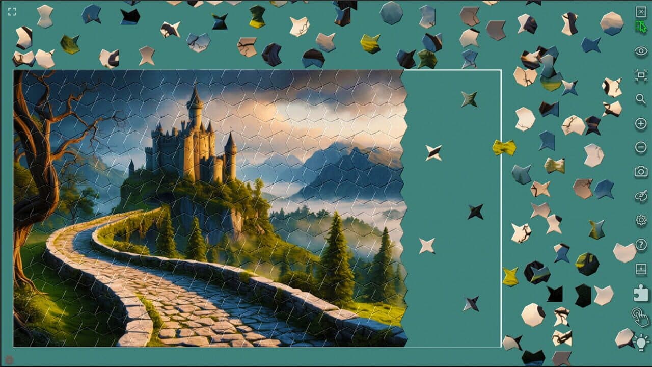 Master of Pieces Jigsaw Puzzle: Fantastic Landscape thumbnail 5