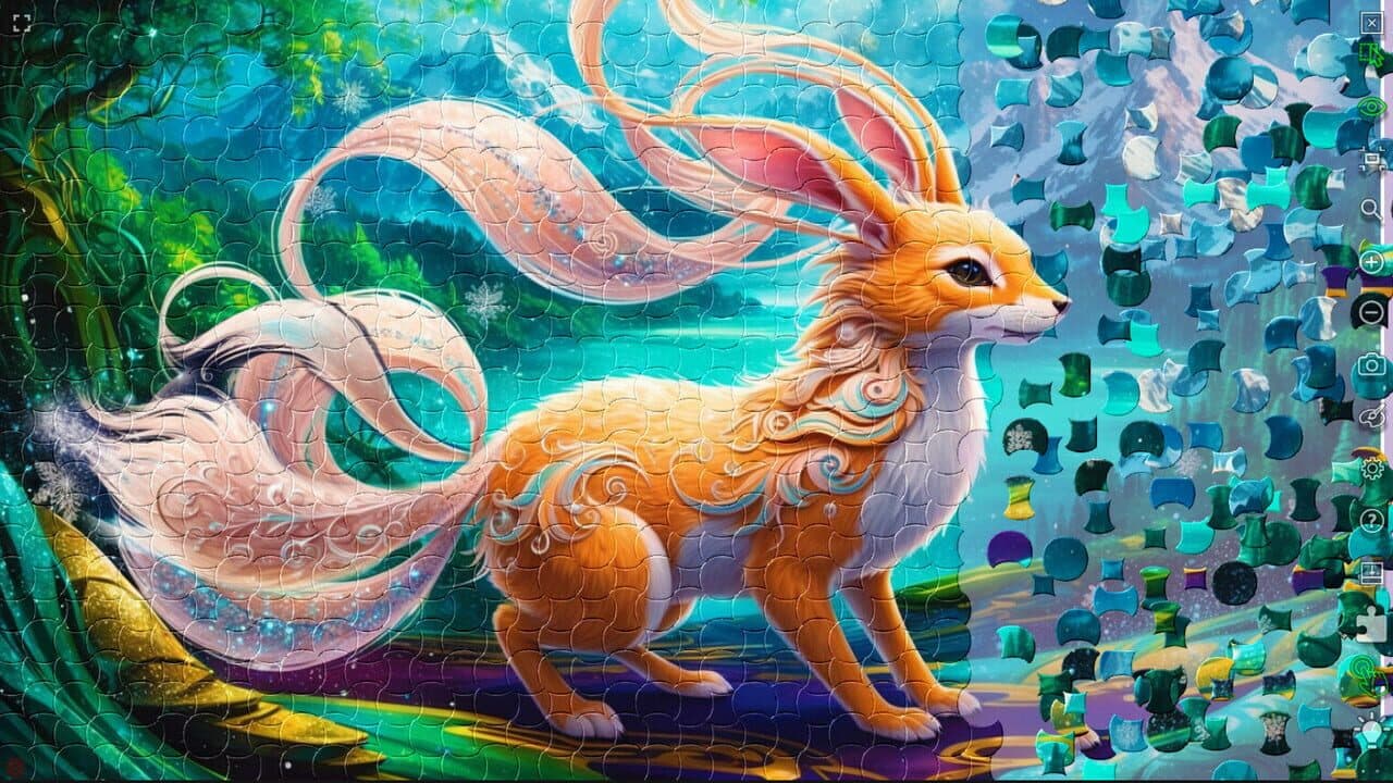 Master of Pieces Jigsaw Puzzle: Holiday Paws thumbnail 8