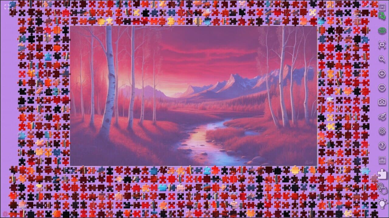 Master of Pieces Jigsaw Puzzle: Fantastic Landscape thumbnail 6