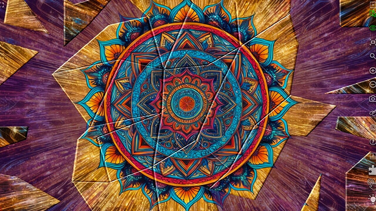 Master of Pieces Jigsaw Puzzle: Mandalas and Fractals thumbnail 8