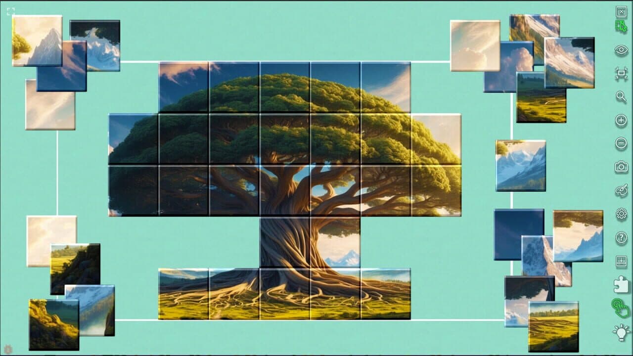 Master of Pieces Jigsaw Puzzle: Fantastic Landscape thumbnail 7