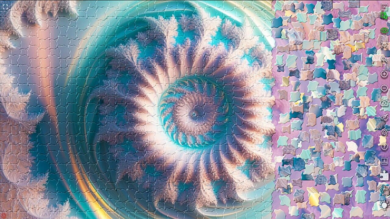 Master of Pieces Jigsaw Puzzle: Mandalas and Fractals thumbnail 10