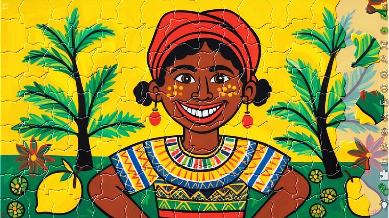 Master of Pieces Jigsaw Puzzle: Folk-Art screenshot 1