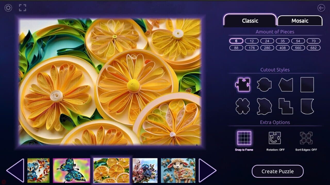 Master of Pieces Jigsaw Puzzle: Paper Whirls thumbnail 2