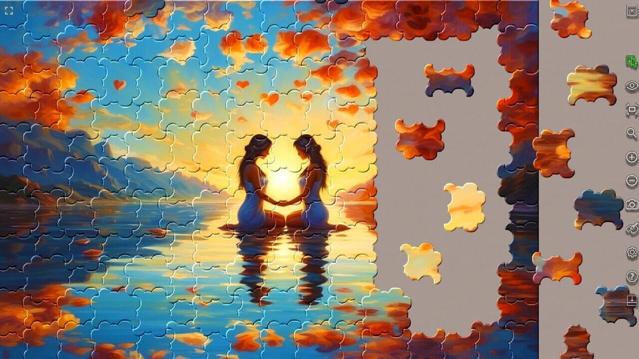 Master of Pieces Jigsaw Puzzle: Mirroring 2 thumbnail 2