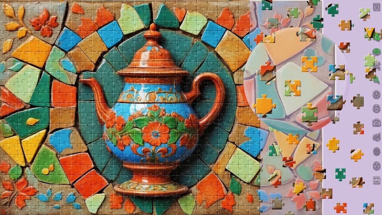 Master of Pieces Jigsaw Puzzle: Ceramic Mosaic thumbnail 7