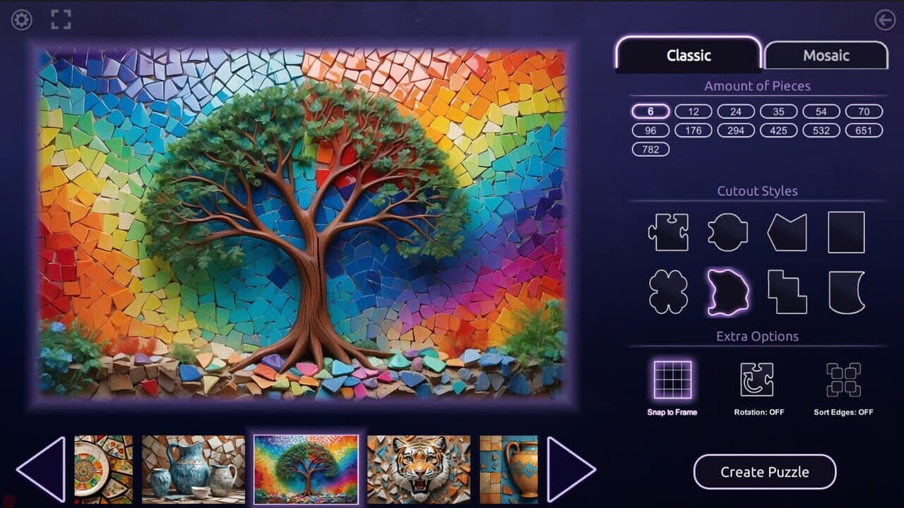 Master of Pieces Jigsaw Puzzle: Ceramic Mosaic thumbnail 8