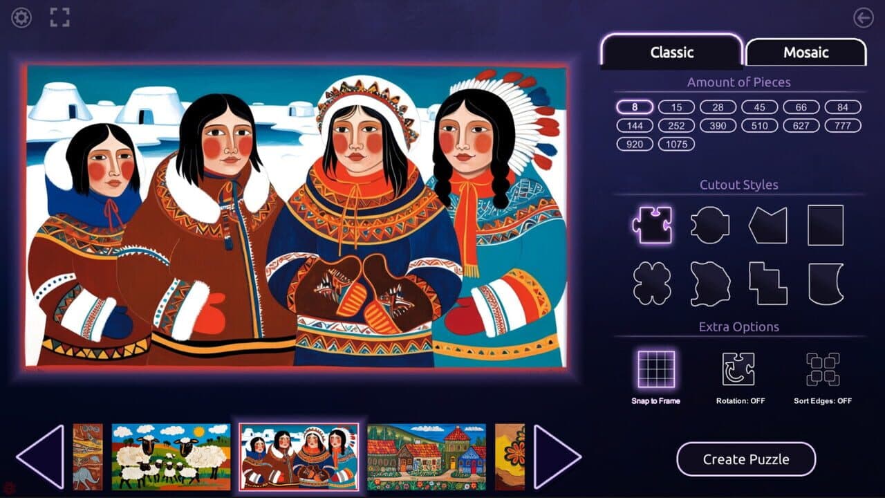 Master of Pieces Jigsaw Puzzle: Folk-Art thumbnail 5