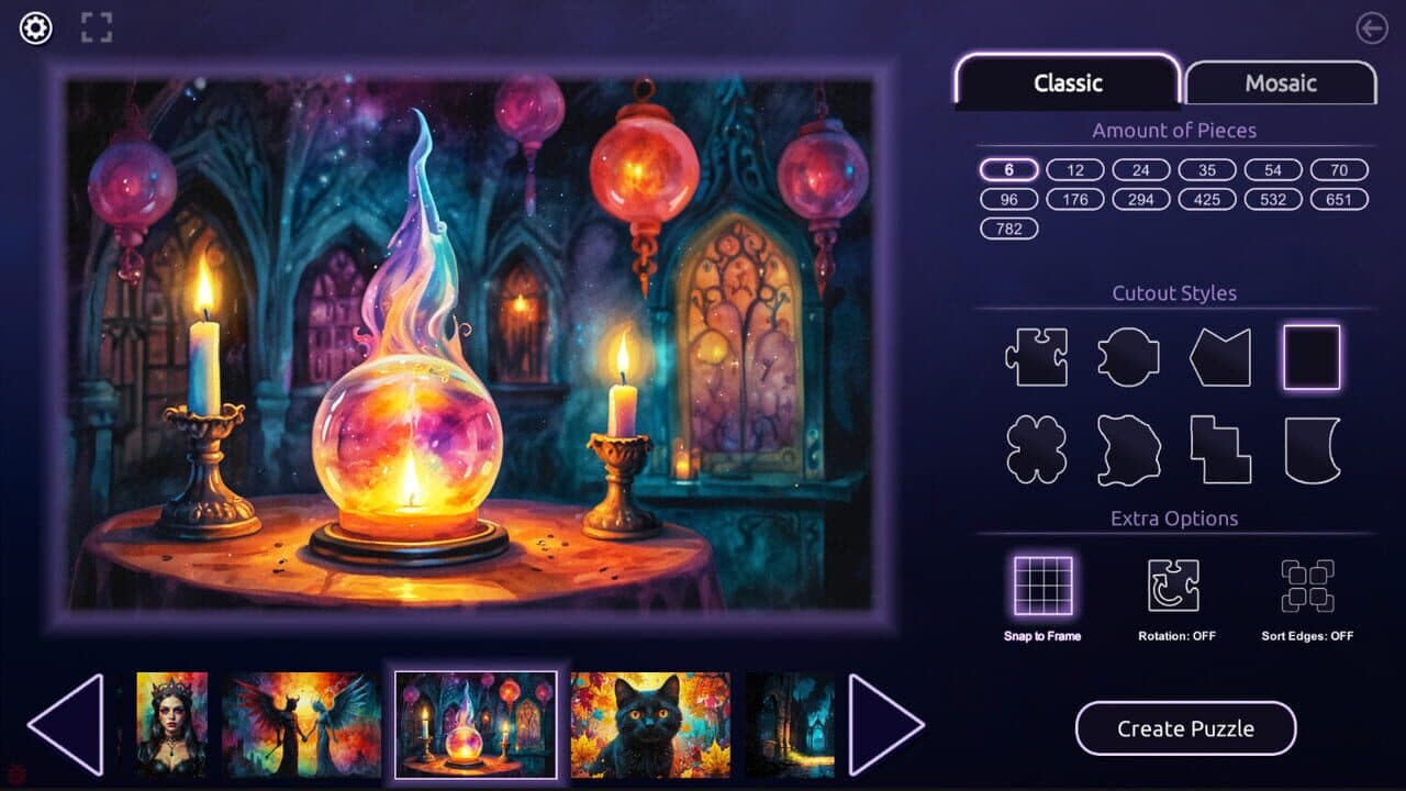 Master of Pieces Jigsaw Puzzle: Haunted Lights thumbnail 4
