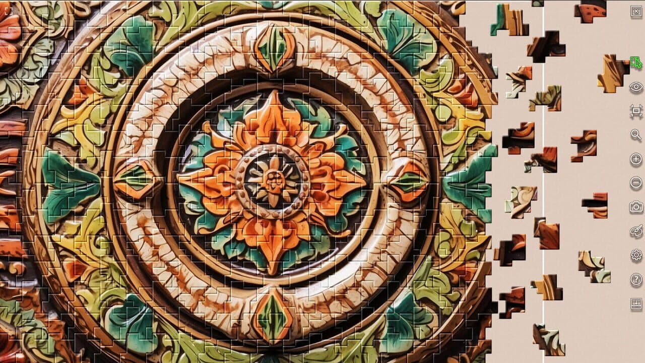 Master of Pieces Jigsaw Puzzle: Ceramic Mosaic thumbnail 10