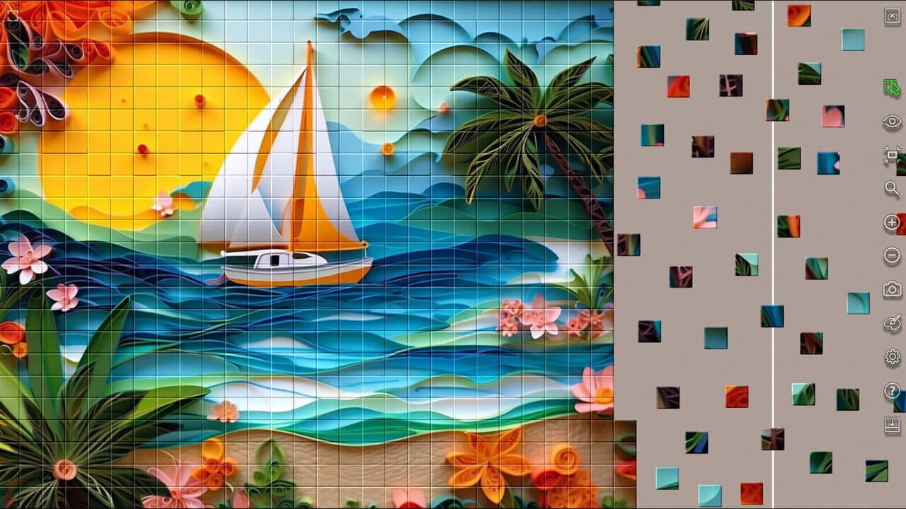 Master of Pieces Jigsaw Puzzle: Paper Whirls thumbnail 6
