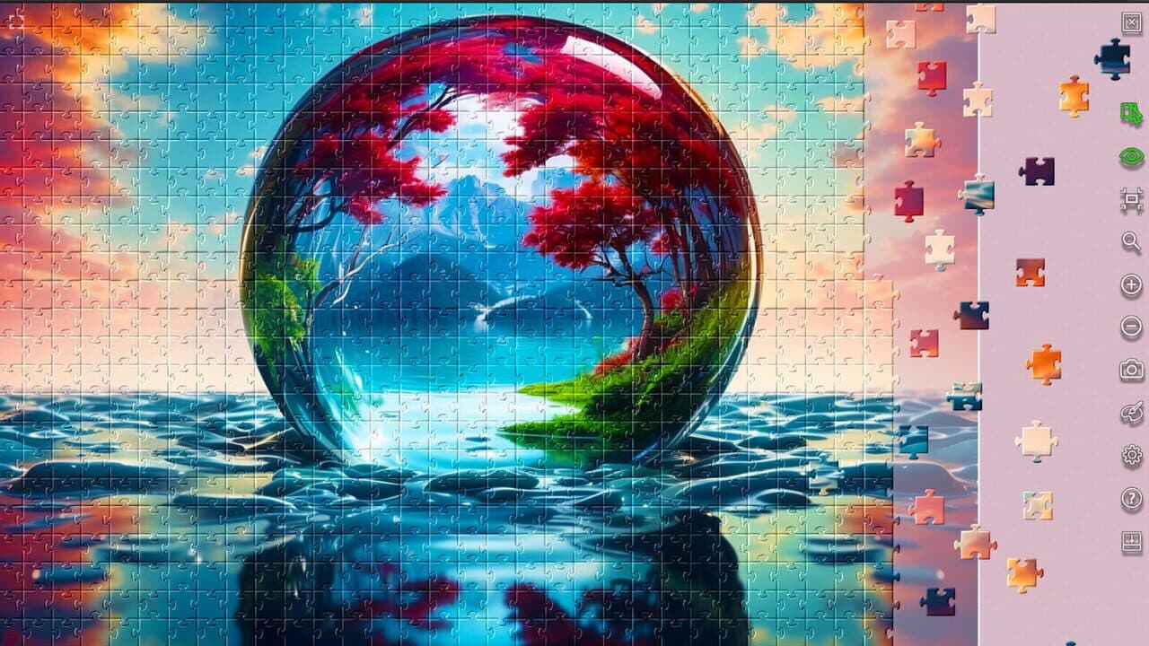 Master of Pieces Jigsaw Puzzle: Mirroring 2 thumbnail 7